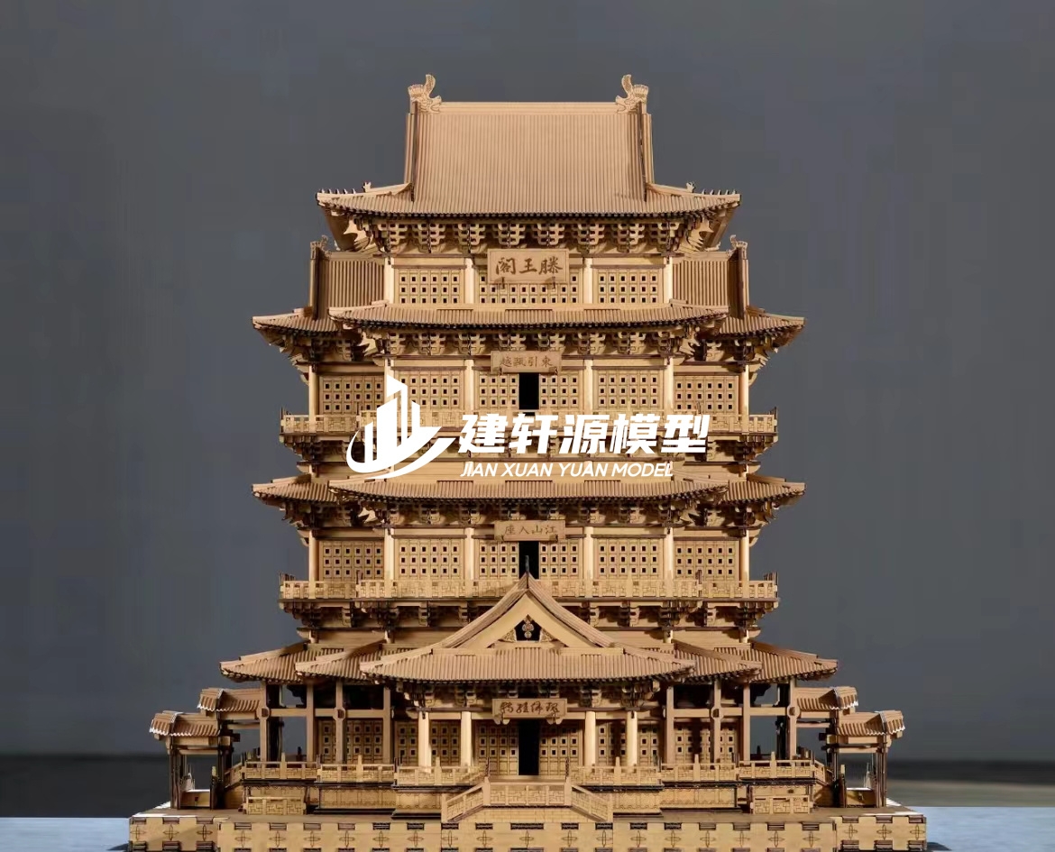 潮南古建木质模型制作
