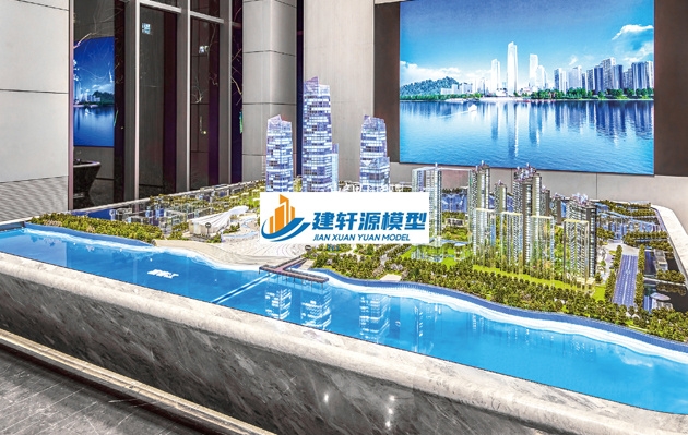 潮南富春-金茂星外滩模型