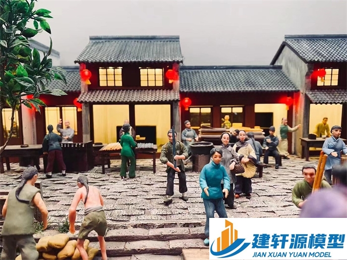 潮南香市微缩模型