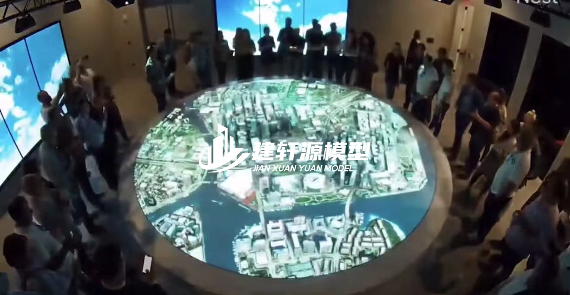 潮南投影沙盘模型定制
