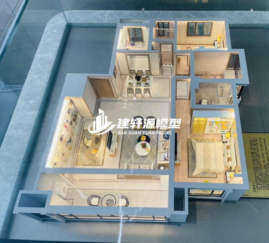 潮南地产户型模型
