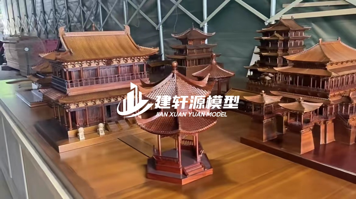 潮南古建模型制作